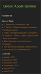 Mobile Screenshot of greenapplegames.com